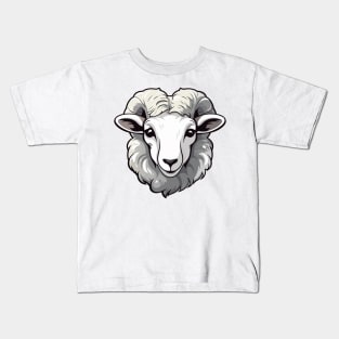 sheep's head Kids T-Shirt